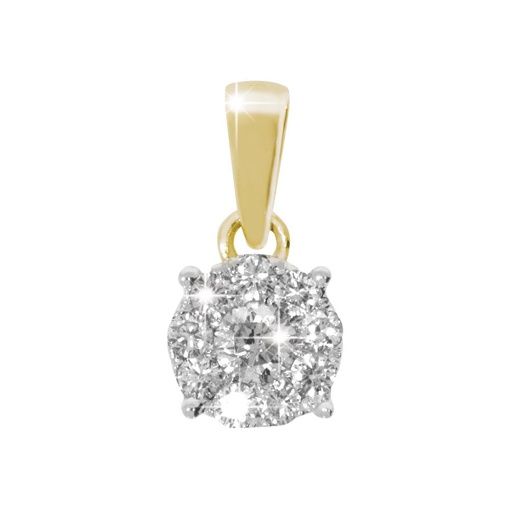 VICTORIA Diamantanheng 585 Gult Gull - 0,20 ct.