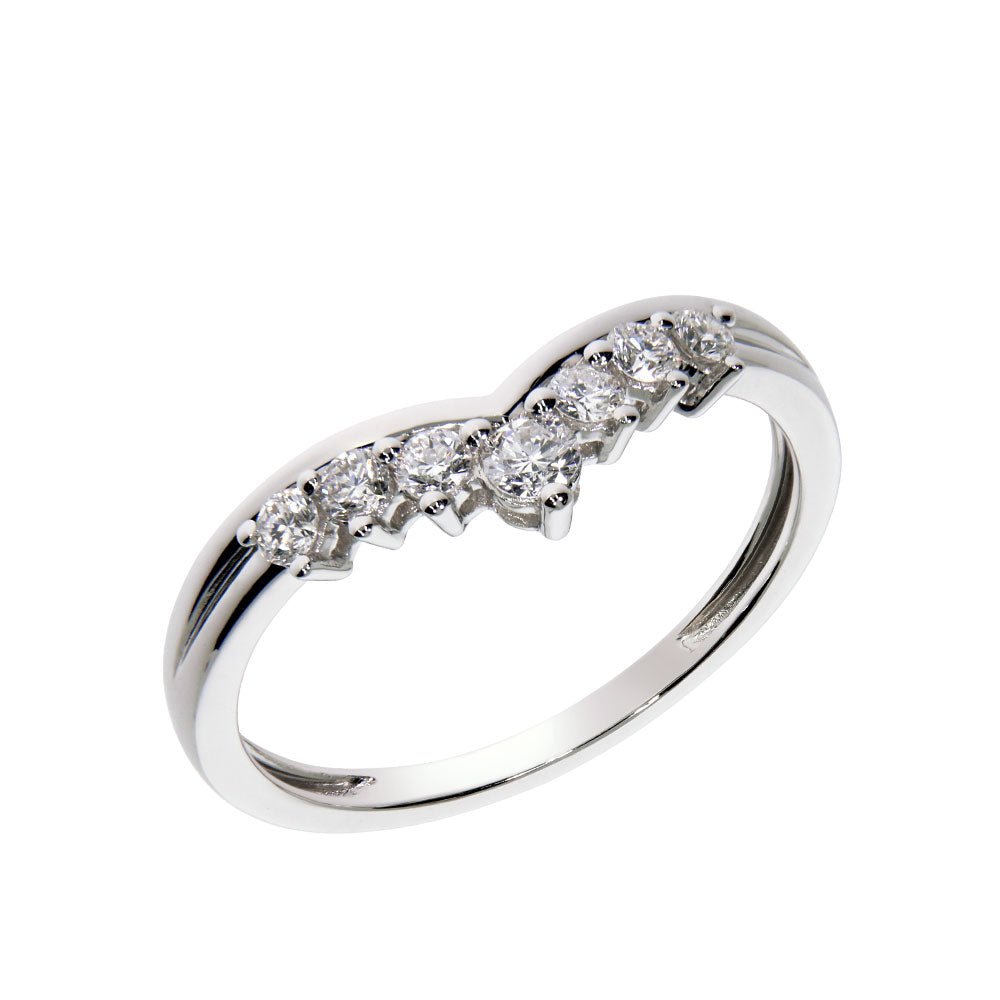 AMAZE Diamantring 585 Hvitt Gull - 0,33 ct.