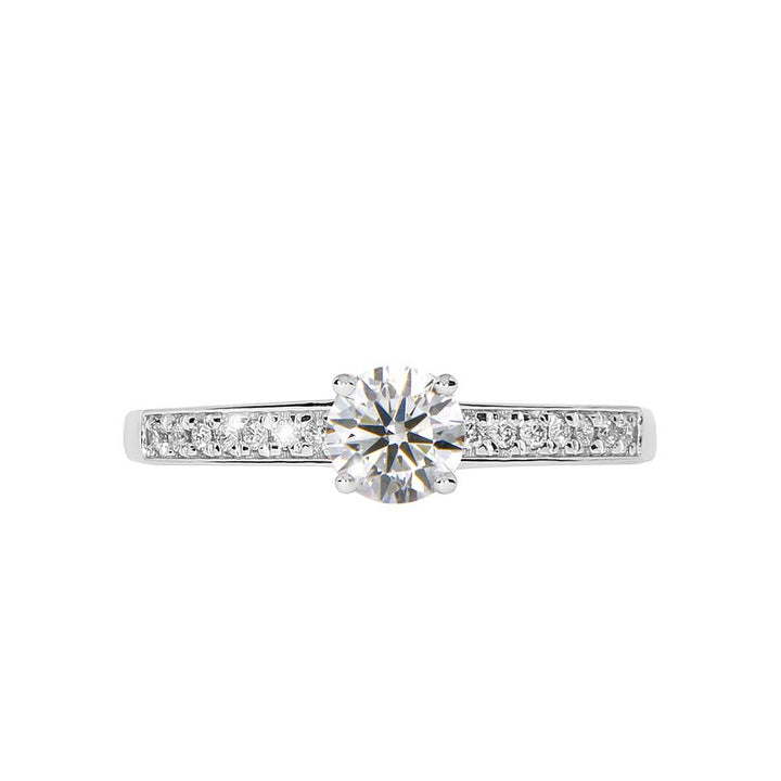 VANITY Diamantring 585 Hvitt Gull - 0,32 ct.